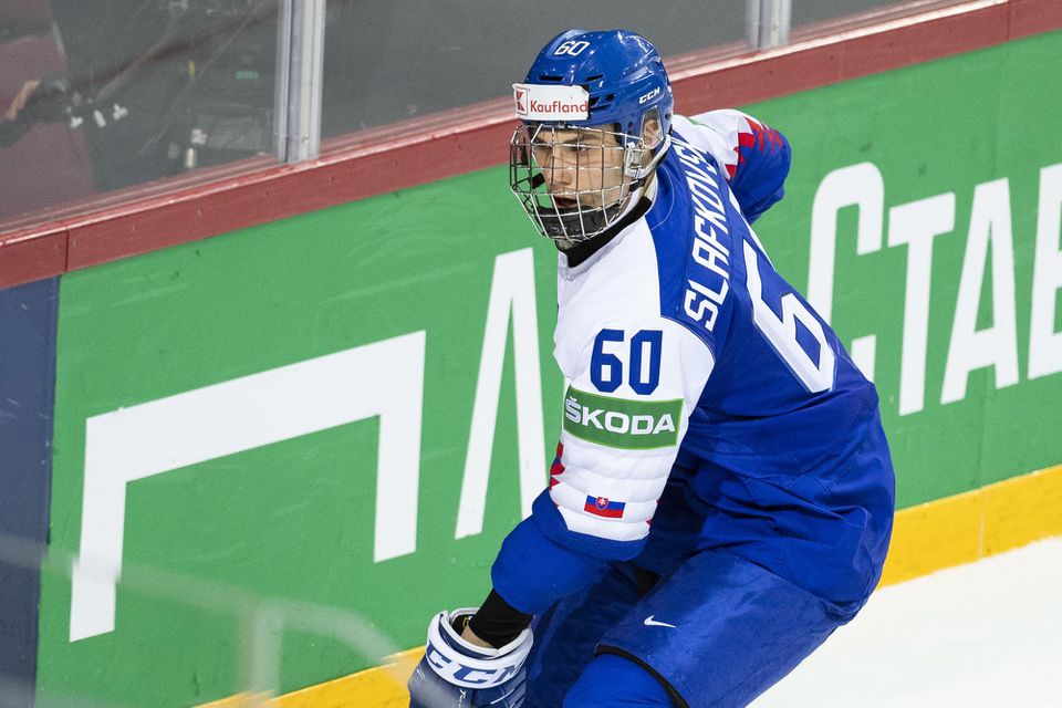 MS v hokeji 2021: Švédsko - Slovensko (Juraj Slafkovský)