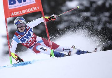 2. kolo obrovského slalomu v Adelbodene