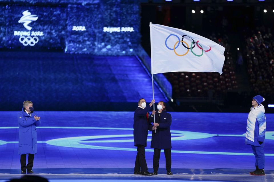 Čína ZOH2022 Peking zimná olympiáda záverečný ceremoniál