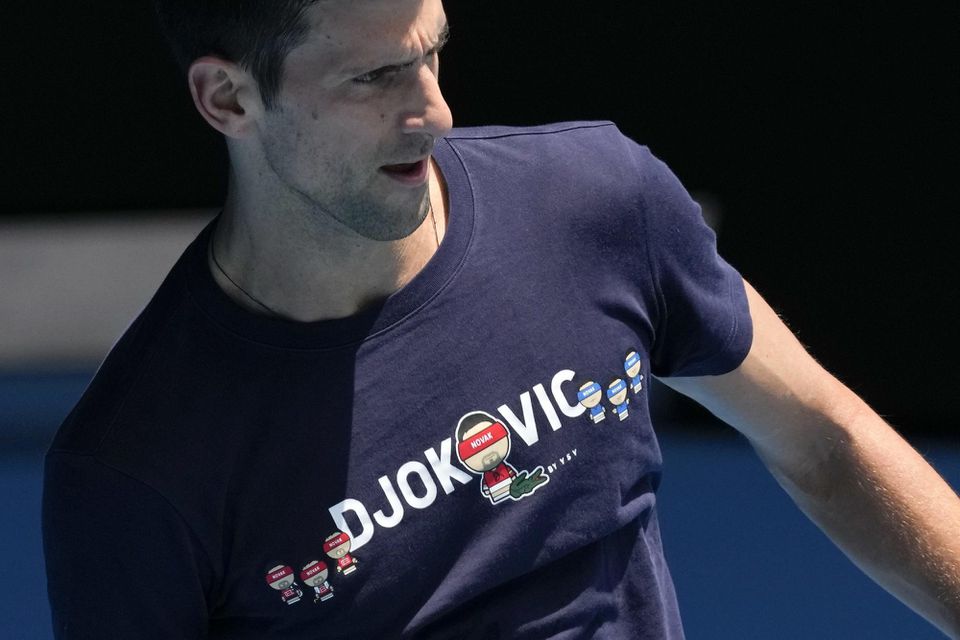 Deväťnásobný šampión Australian Open, srbský tenista Novak Djokovič
