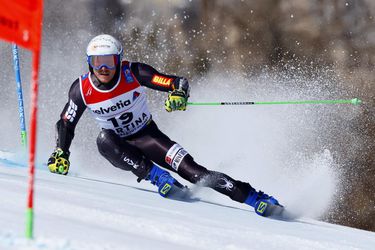 Bratia Žampovci v 1. kole obrovského slalomu v Adelbodene