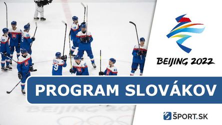 ZOH 2022: Program Slovákov - hráme hokej - zimná olympiáda - utorok (15. február)