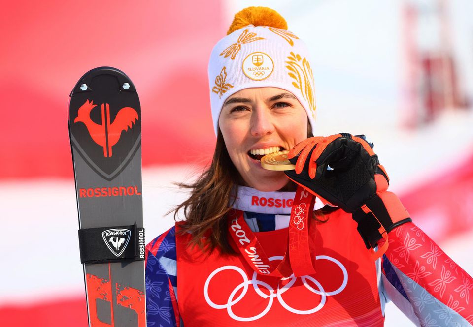 Zlatá olympijská medailistka Petra Vlhová.
