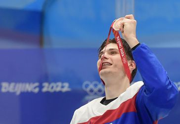 ZOH 2022: Víťazný gól opísal vtipom. Stane sa Slafkovský najužitočnejším hráčom olympiády?