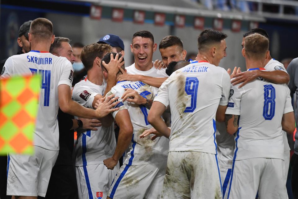 Kvalifikácia MS 2022: Slovensko - Cyprus: gólová radosť slovenských futbalistov