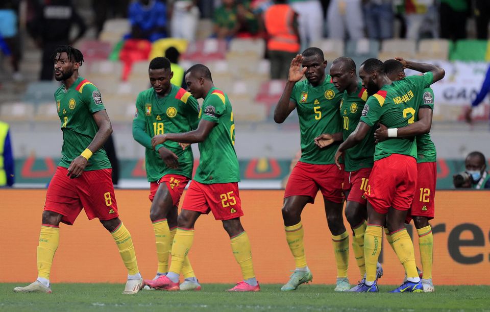 Futbalisti Kamerunu.