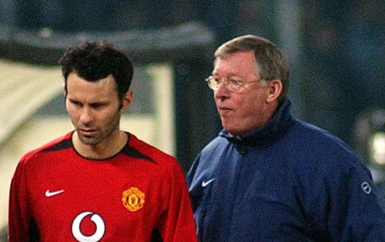 Ryan Giggs a Sir Alex Ferguson