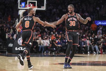 NBA: Hráči New York Knicks zvíťazili nad Atlantou, Walker zaknihoval triple double