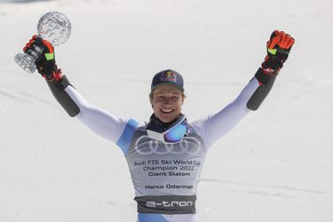 Svetový pohár: Sezóna snov Marca Odermatta, Švajčiar dominoval aj poslednom obrovskom slalome