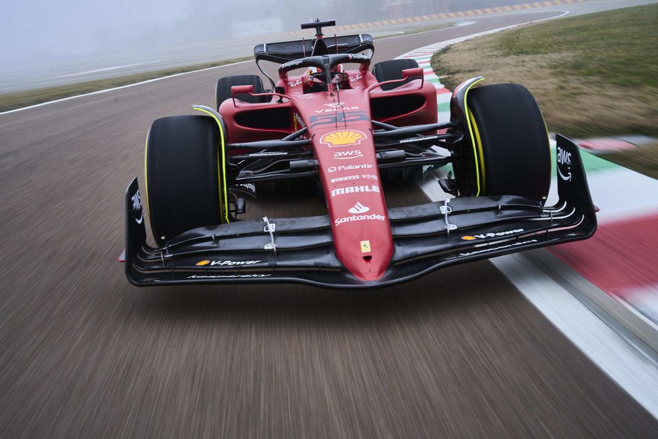 Formula Ferrari F1-75 na sezónu 2022.