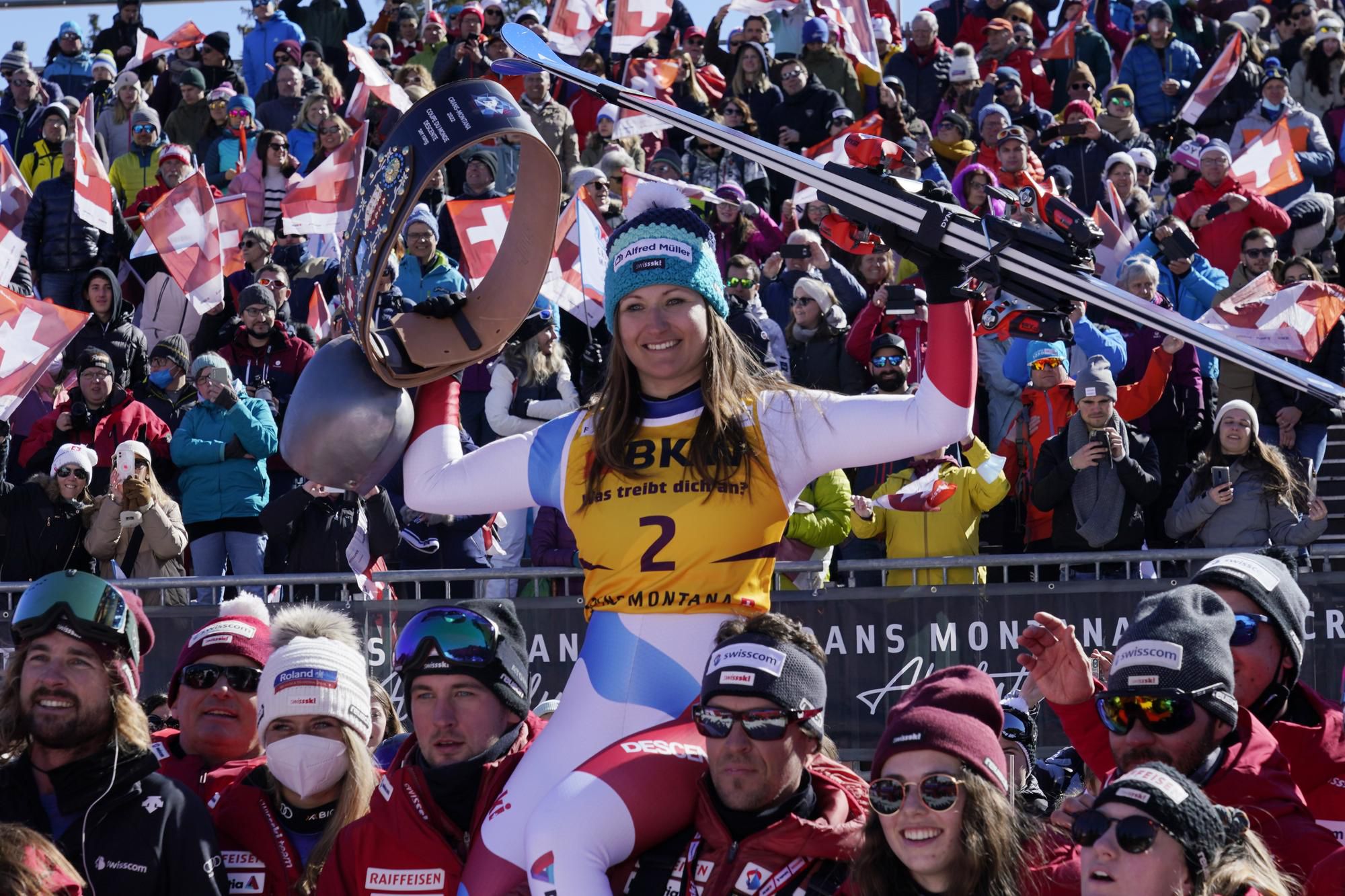 Švajčiarka Priska Nuferová sa teší zo životného výsledku