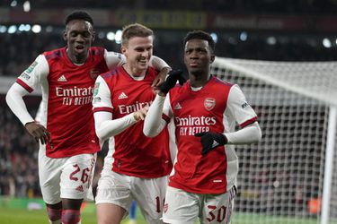 Carabao Cup: Arsenal prvým semifinalistom, Nketiah sa blysol hetrikom