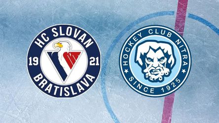 Pozrite si zostrihy zápasu HC Slovan Bratislava - HK Nitra