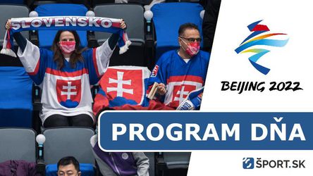 ZOH 2022 - hokej: Program dňa - piatok 11. február - hrá Slovensko