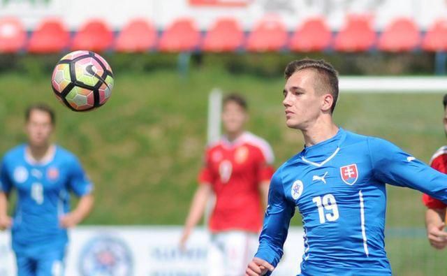 Roland Gerebenits ešte v drese Slovenska do 17 rokov