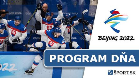 ZOH 2022 - hokej: Program dňa - piatok 18. február - hrá Slovensko (semifinále)