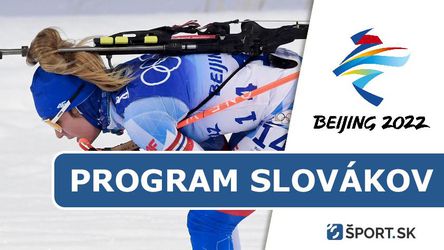 ZOH 2022: Program Slovákov - hráme hokej - zimná olympiáda - piatok (18. február)