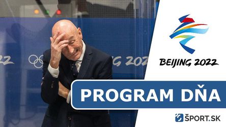 ZOH 2022 - hokej: Program dňa - utorok 15. február - hrá Slovensko