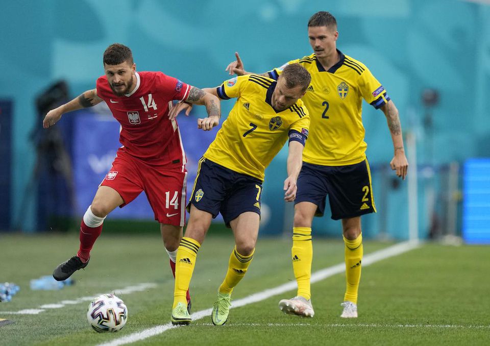 EURO 2020: Švédsko - Poľsko.
