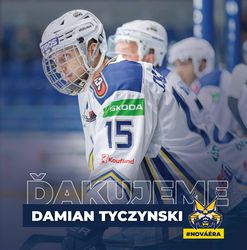 Damian Tyczynski končí v Spišskej Novej Vsi, odchádza do prvoligovej Dubnice