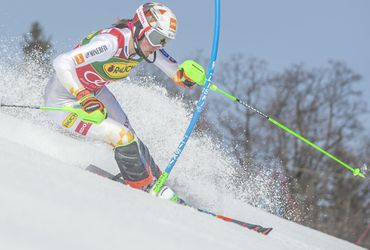 Svetový pohár: Petra Vlhová dnes poskočila na stupne víťazov v poslednom slalome sezóny