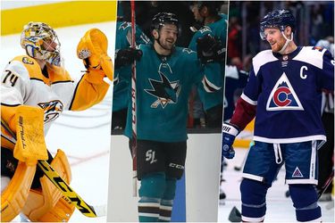 Hviezdami uplynulého týždňa NHL sa stali brankár Nashvillu, krídelník Landeskog a Čech Hertl