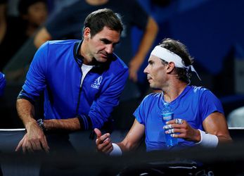 Rafael Nadal a Roger Federer si spolu zahrajú na septembrovom Laver Cupe
