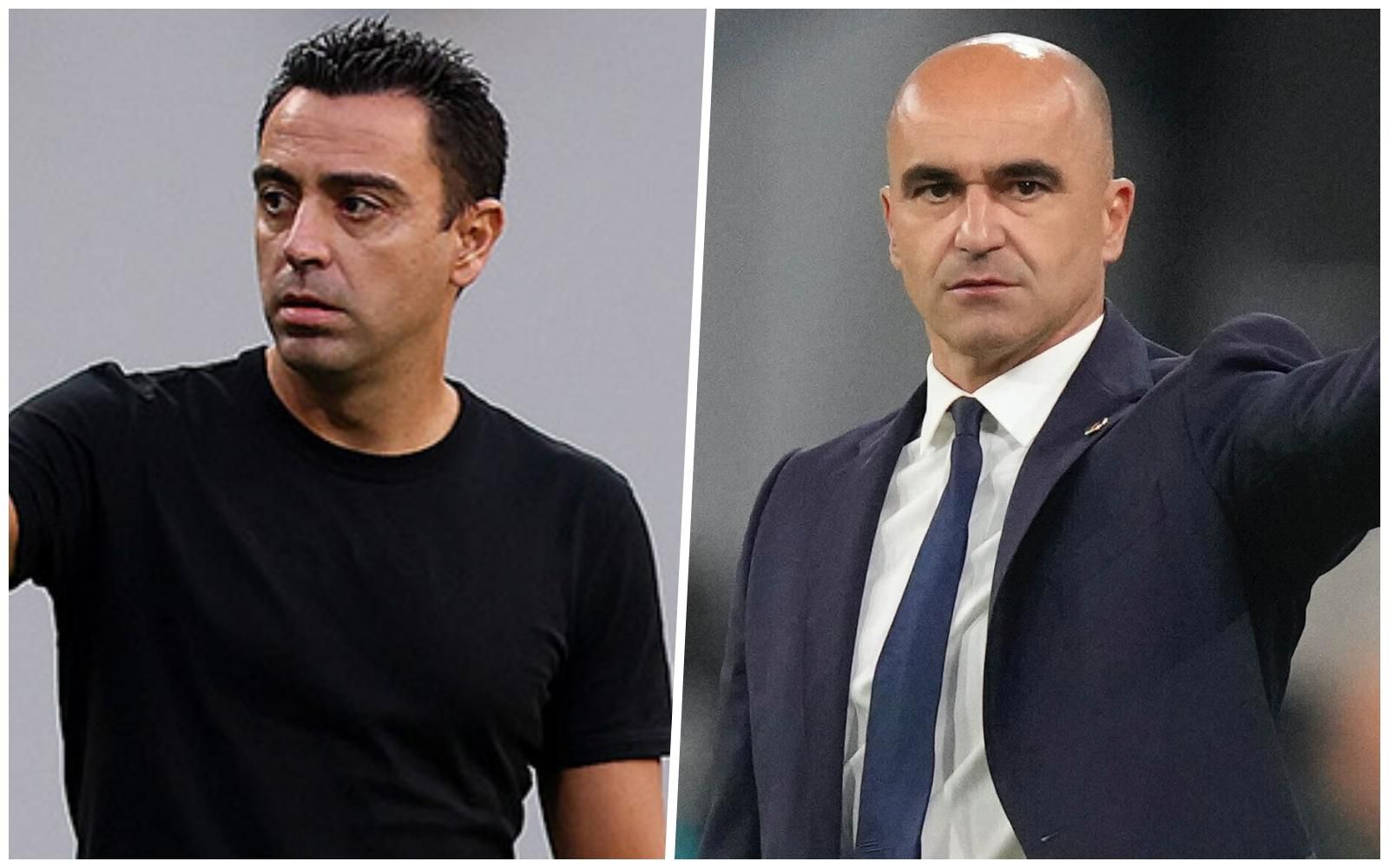 Xavi Hernández a Roberto Martínez