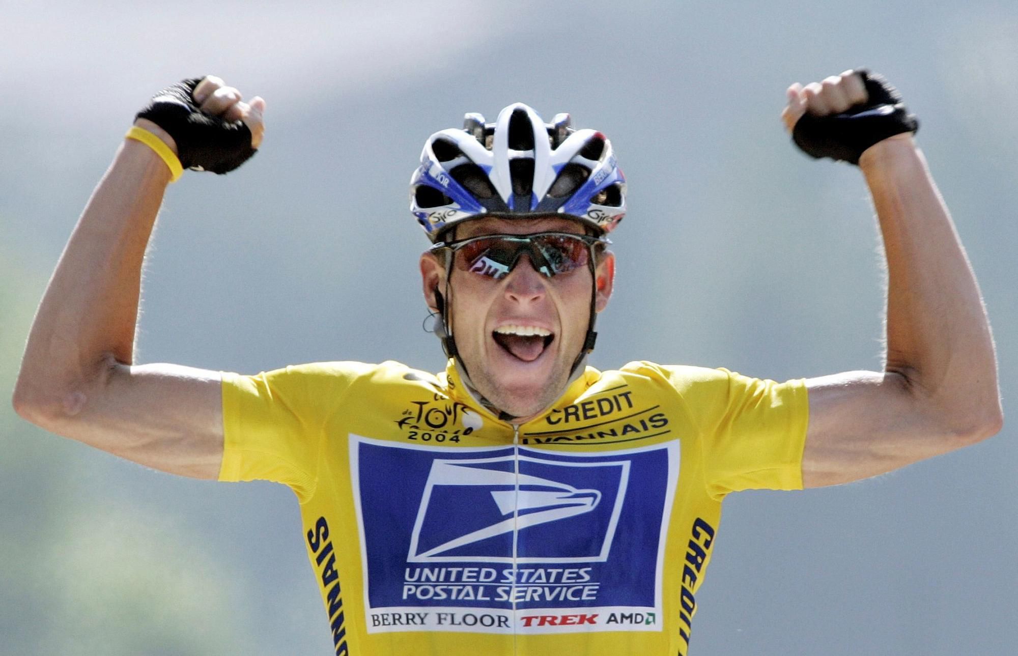 Lance Armstrong po víťazstve na Tour de France