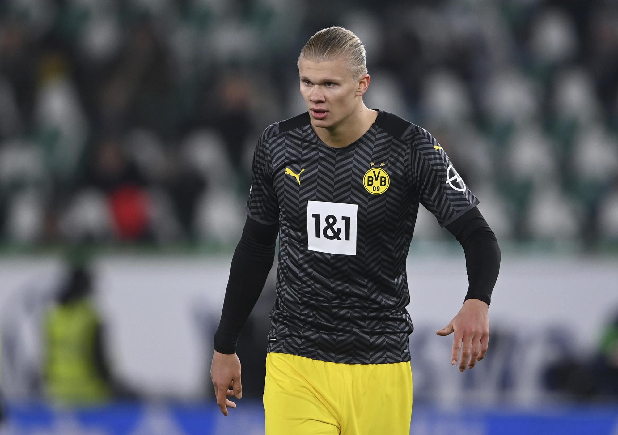 Erling Haaland z Borussie Dortmund.