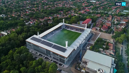 Srbská Dunajská Streda otvorila jeden z najmodernejších štadiónov v krajine