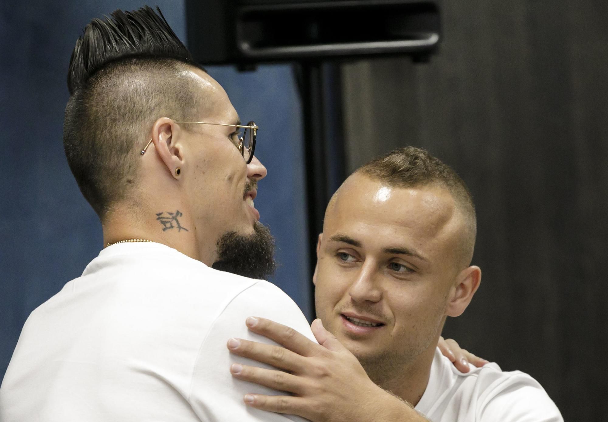 Stanislav Lobotka a Marek Hamšík