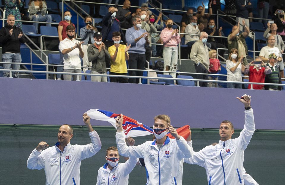 Davis Cup: Slováci oslavujú triumf nad Čile