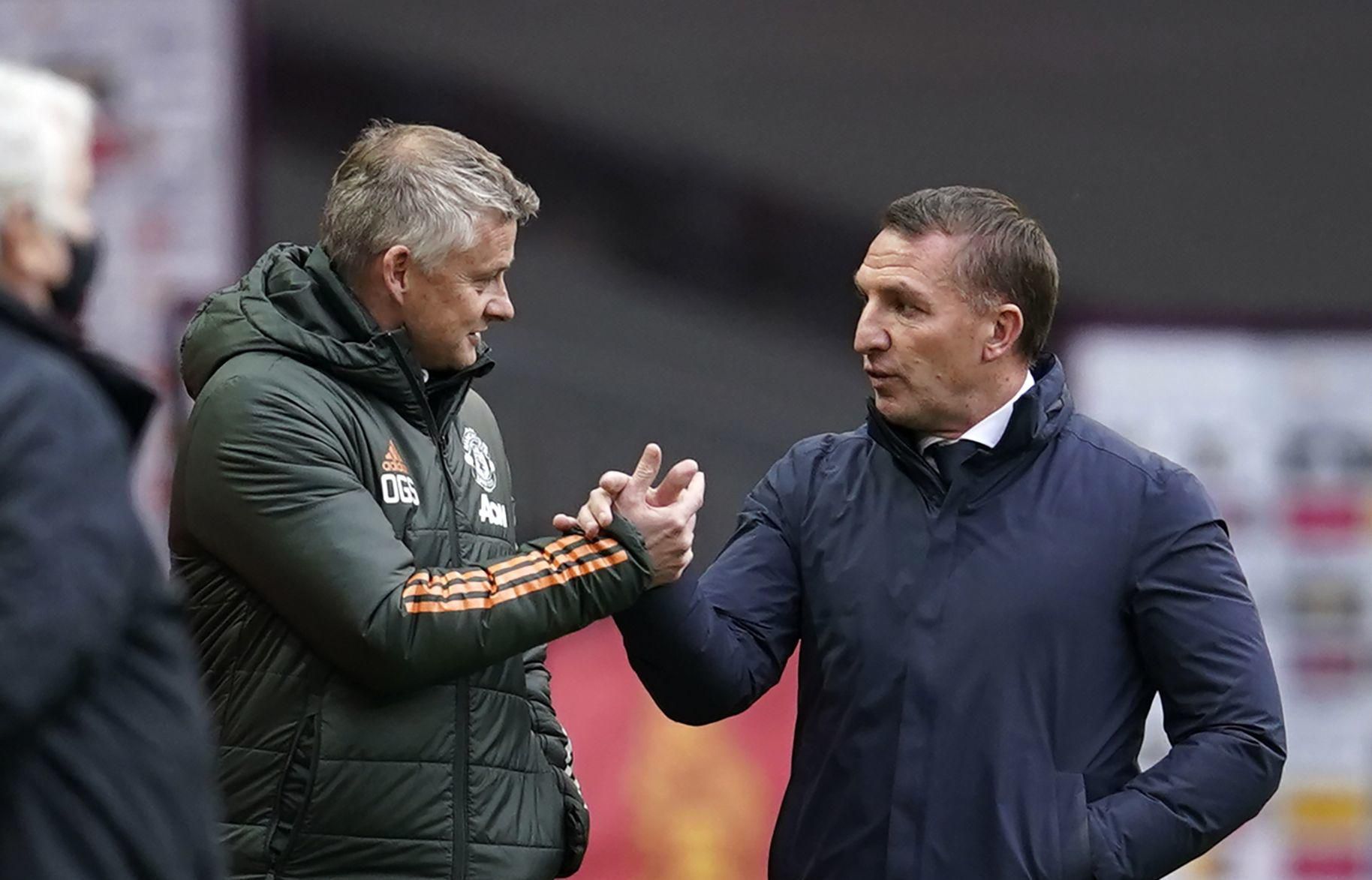 Ole Gunnar Solskjaer a Brendan Rodgers