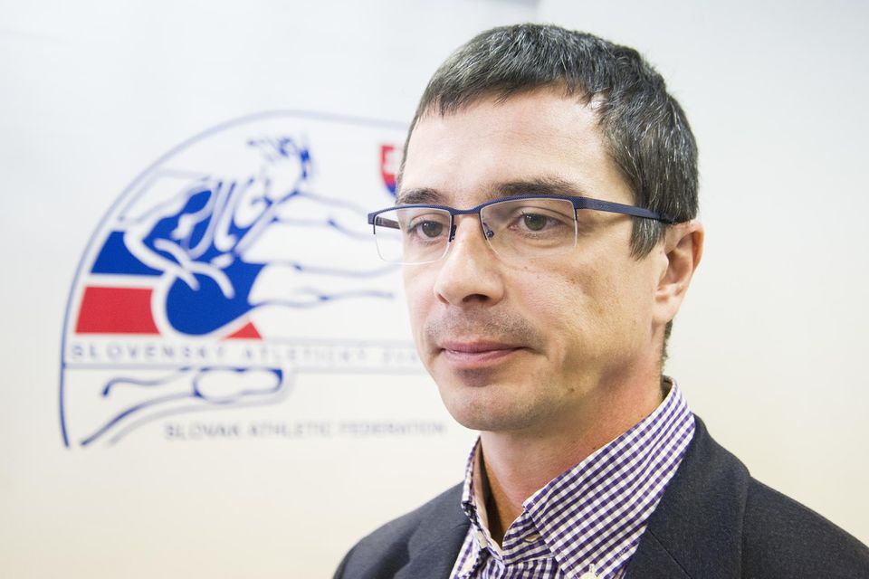 Riaditeľ Slovenského atletického zväzu (SAZ) Peter Korčok.