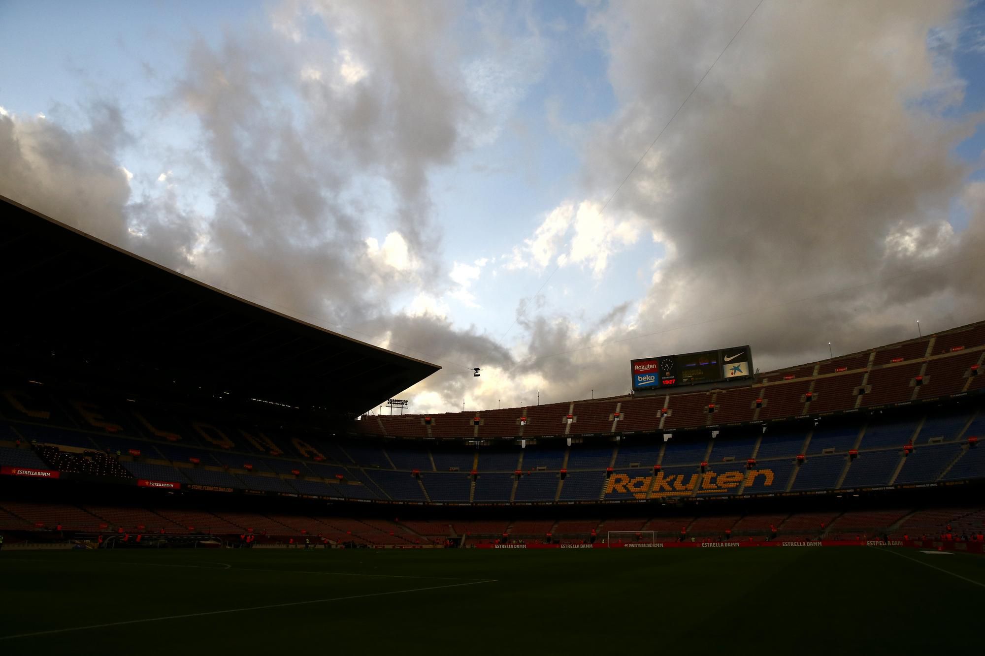 Štadión FC Barcelona Camp Nou.