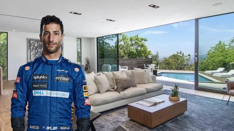 FOTO Daniel Ricciardo sa môže pochváliť luxusnou vilou v Beverly Hills ...
