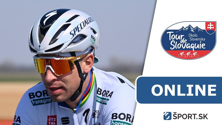 ONLINE: Peter Sagan dnes na Okolo Slovenska 2021 (1. etapa).