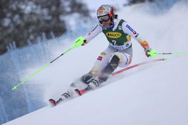 Petra Vlhová predviedla skvelú jazdu a je líderkou po 1. kole slalomu