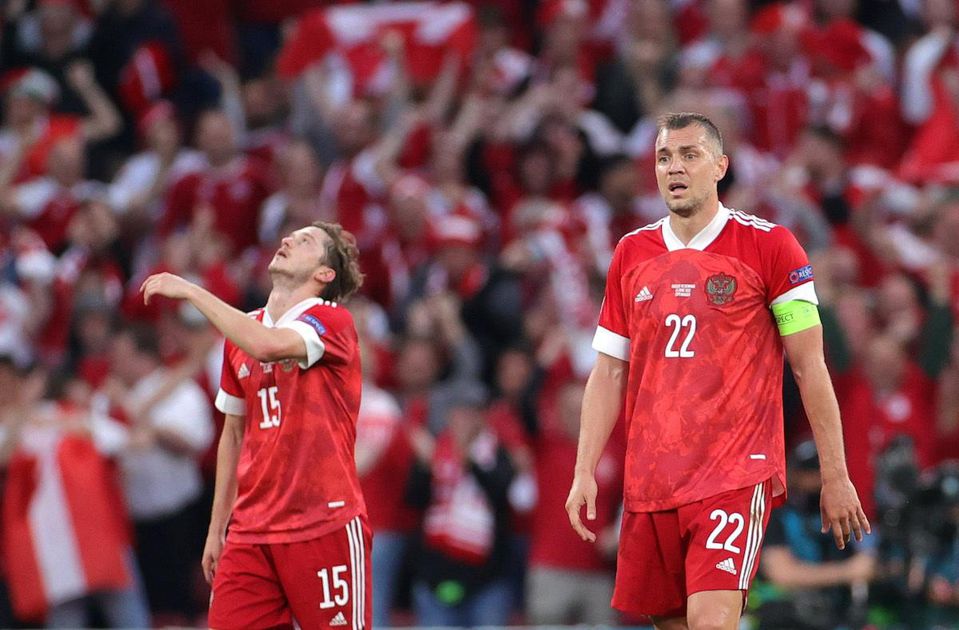 EURO 2020: Rusko - Dánsko.