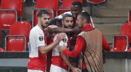 EKL: Slavia využila červenú kartu Unionu Berlín, remíza Tottenhamu s Rennes