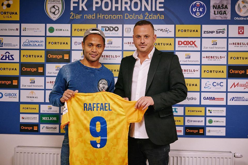 Raffael v FK Pohronie.