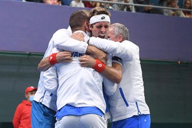 Davis Cup: Famózny Gombos zmietol z kurtu svetovú sedemnástku! Garin uhral jediný gem