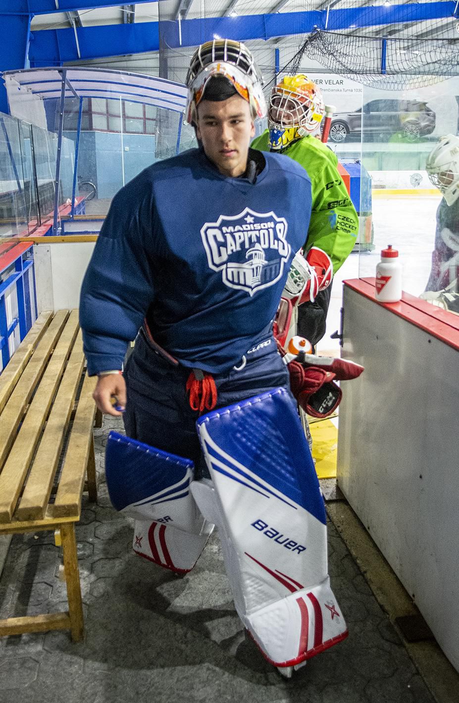 Šimon Latkóczy je veľká opora hráčov Madisonu Capitol v USHL