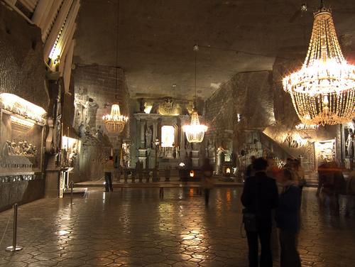 Soľná jaskyňa vo Wieliczke