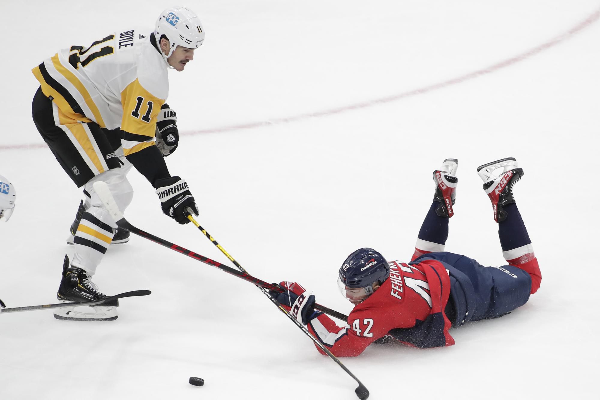 Bojovnosť Martin Fehérváryho v zápase s Pittsburghom.