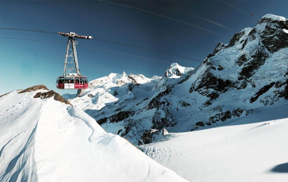 Zermatt - lanovka Malý Matterhorn