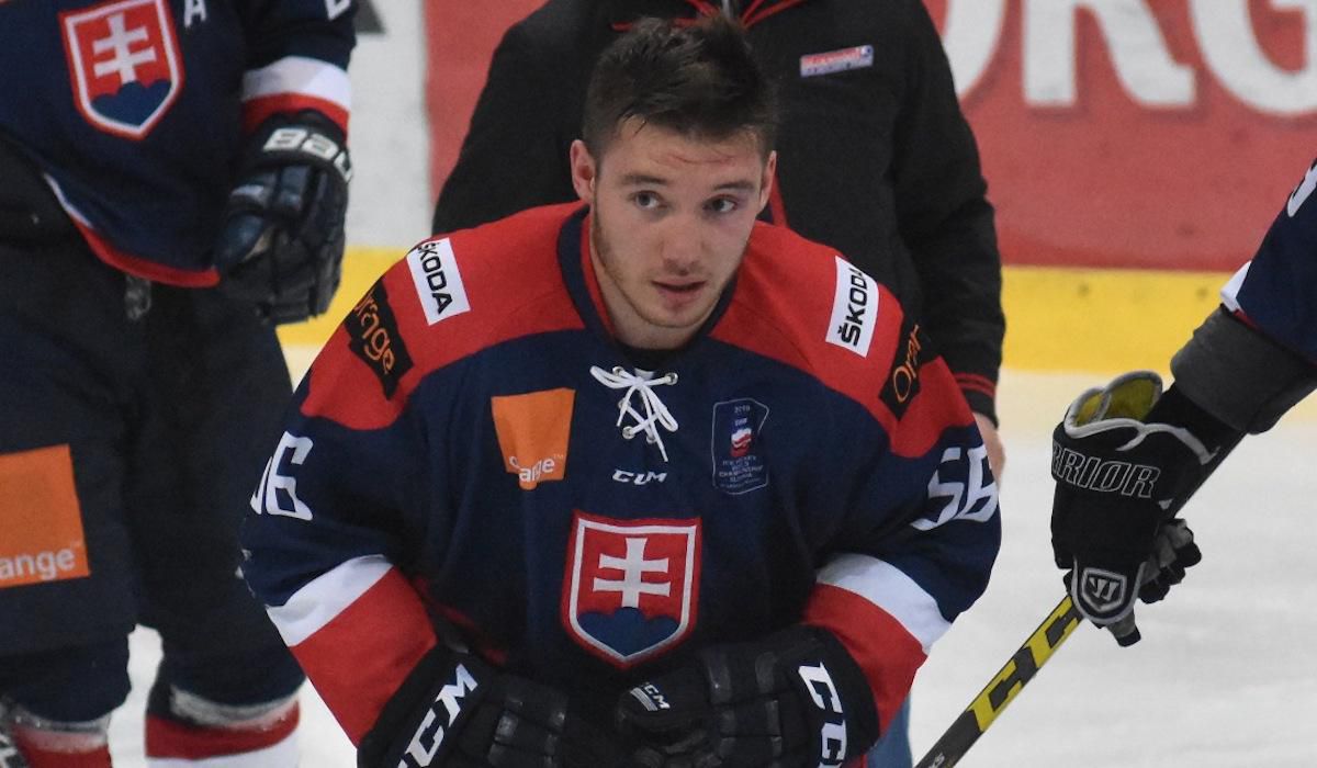 Marko Dano, Slovensko, otraseny, vs. Dansko, Euro Hockey Challenge, Apr2016