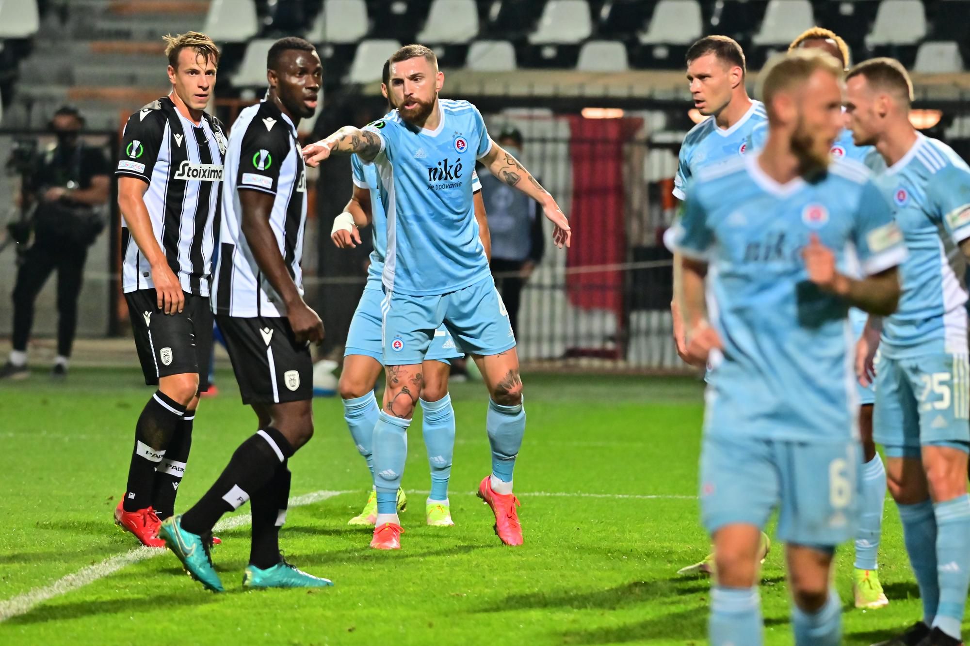 PAOK Solún - ŠK Slovan Bratislava