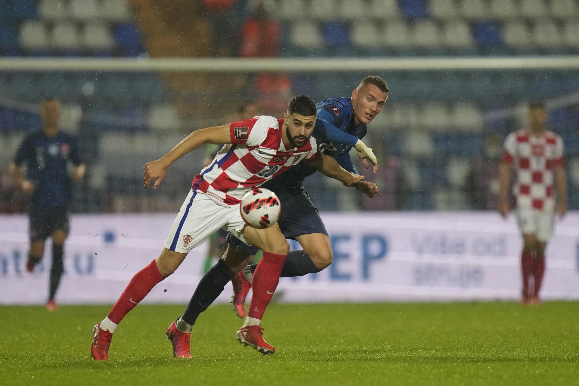 Chorvátsko - Slovensko: Joško Gvardiol a Ladislav Almási